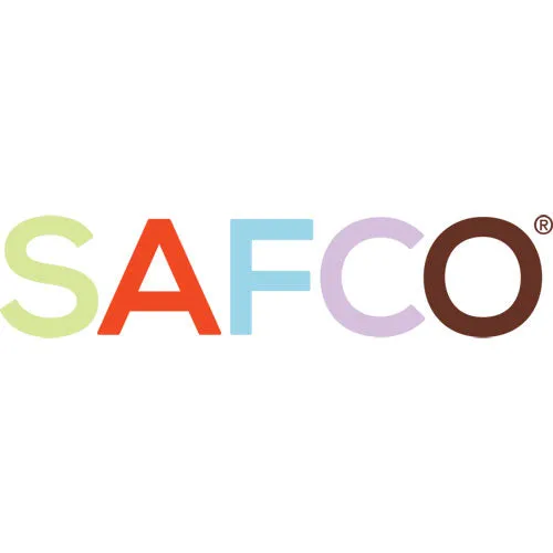 Safco® Stacking Chair, Supports Up to 250 lb, 18" Seat Height, Charcoal Seat, Charcoal Back, Black Base, 4/Carton