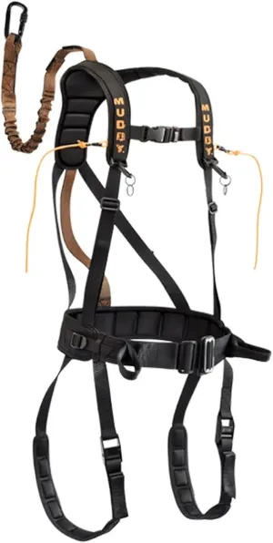 Safeguard Youth Combo Safeguard Harness, Lineman's Rope, Tree Strap, Suspension Relief Strap, & Carabiner Super Light Easy-to-Use 360-degree Movement Outdoor Hunting Tree Climbing Gear