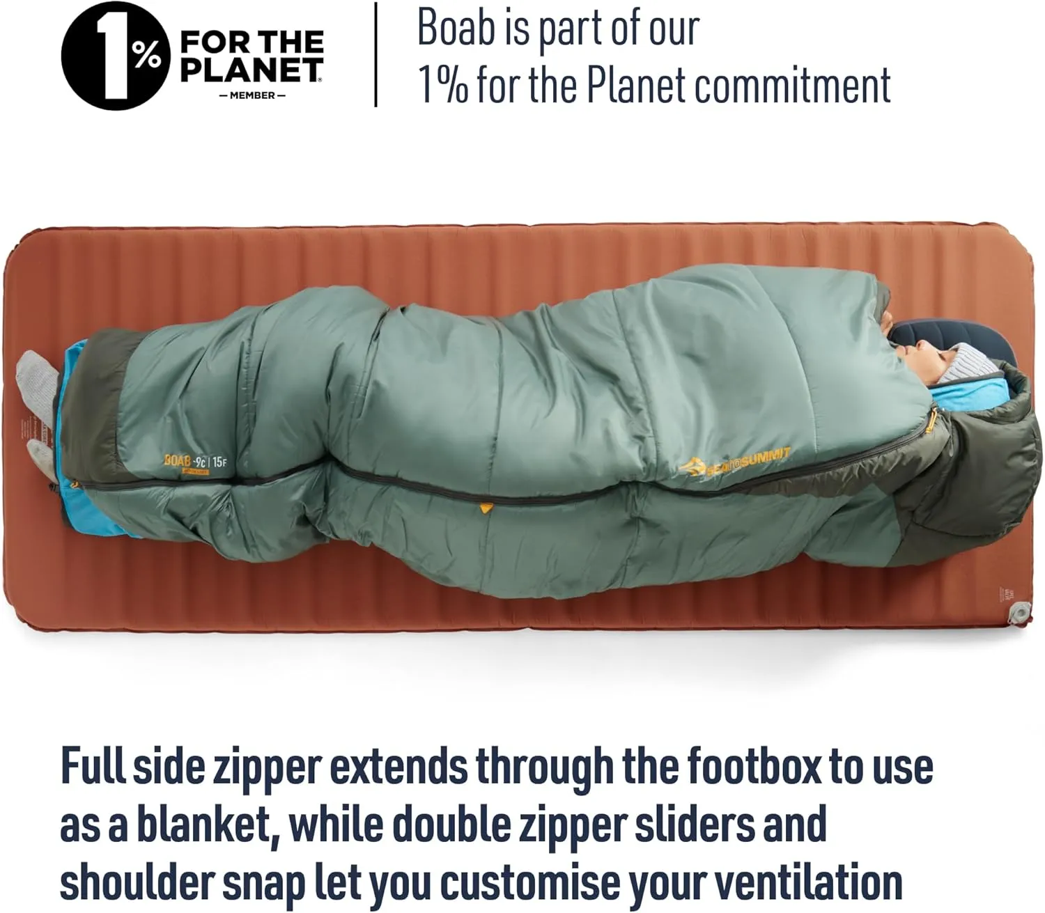 Sea to Summit Boab Synthetic 2-Season Sleeping Bag
