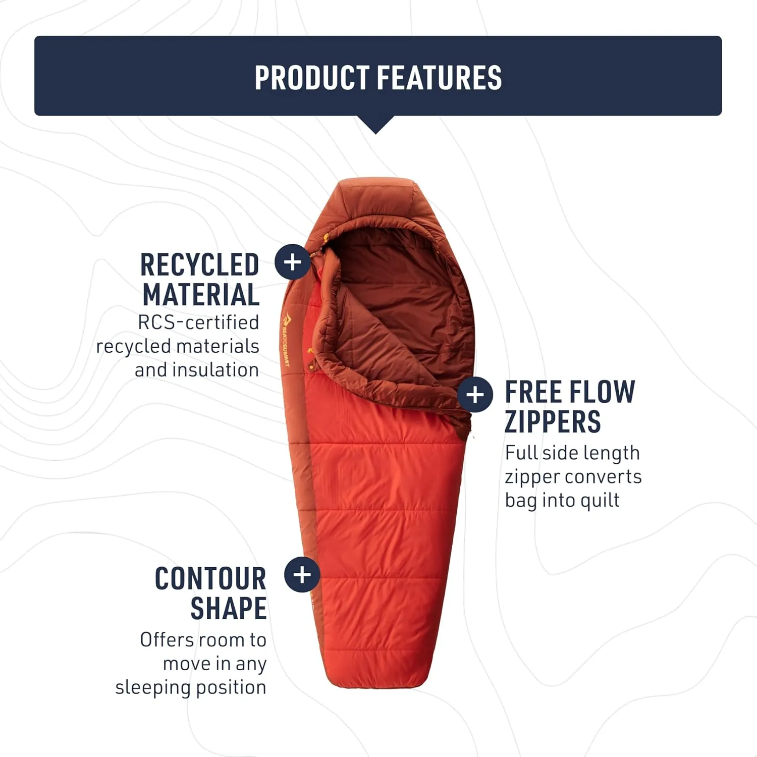 Sea to Summit Hamelin Women's Synthetic Sleeping Bag