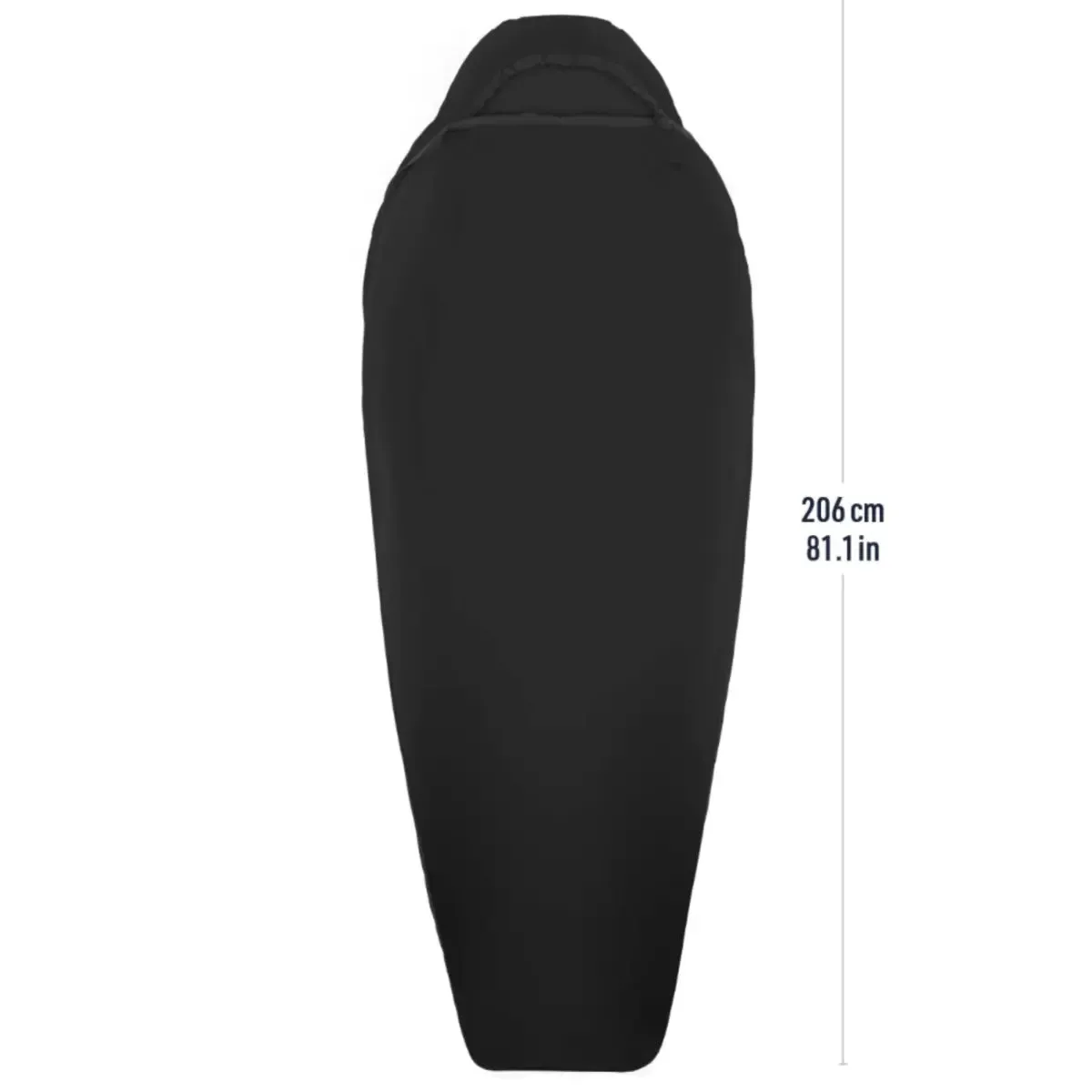 Sea To Summit Reactor Sleeping Bag Liner - Mummy - Black