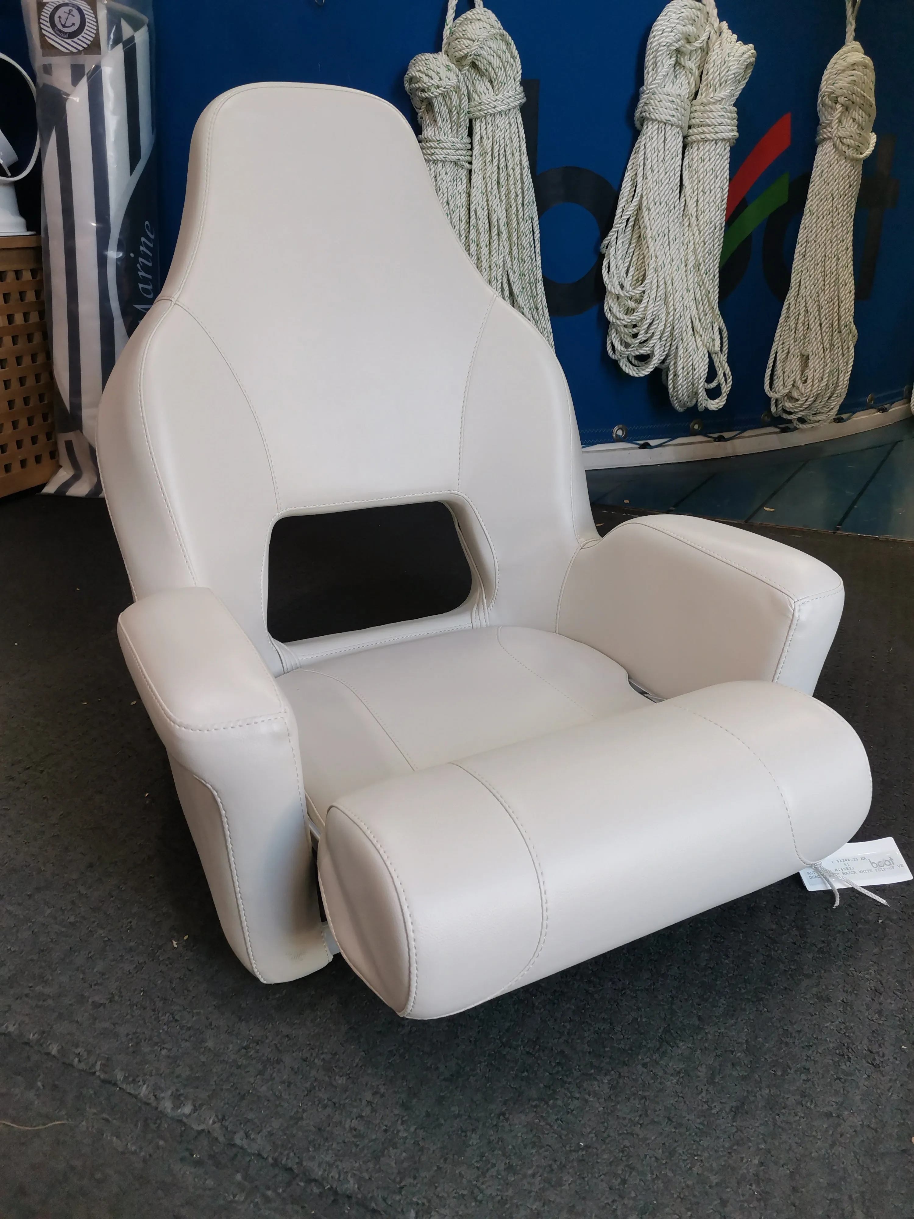 Seat - Arm rests and Flip up