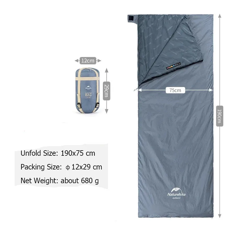 Sleeping Bag Ultralight Cotton Outdoor Hiking Camping