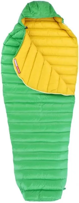 Sleeping Bags Outdoor Camp White Goose Down Sleeping Bag Mummy Type Sleeping Gear Water Repellent Down