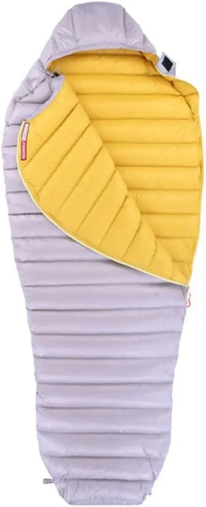 Sleeping Bags Outdoor Camp White Goose Down Sleeping Bag Mummy Type Sleeping Gear Water Repellent Down