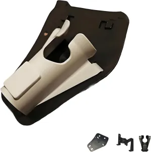 Slide-in Fishing Rod Hip Holster, Adjustable Hands-Free Rod Holder, Portable Pole Holster, Quick Draw Waist Belt Gear Durable for Wading,Surf,Fly, Bank Fishing