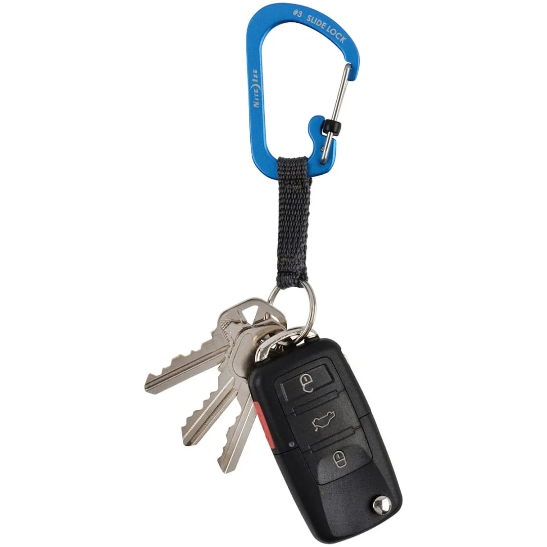 SLIDELOCK KEY RING ALUMINUM