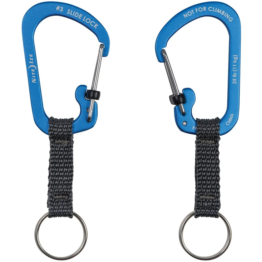 SLIDELOCK KEY RING ALUMINUM