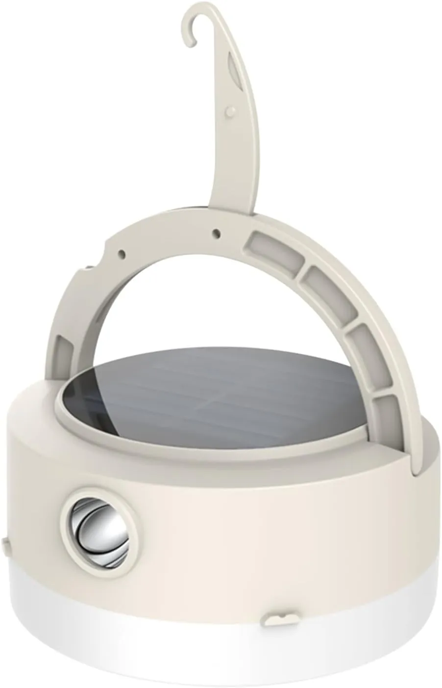 Solar Camping Lantern - Camp Lantern - Lightweight Bright Energy-Efficient Long-Lasting Waterproof 3 Light Modes High-Lumen Lighting for Hiking