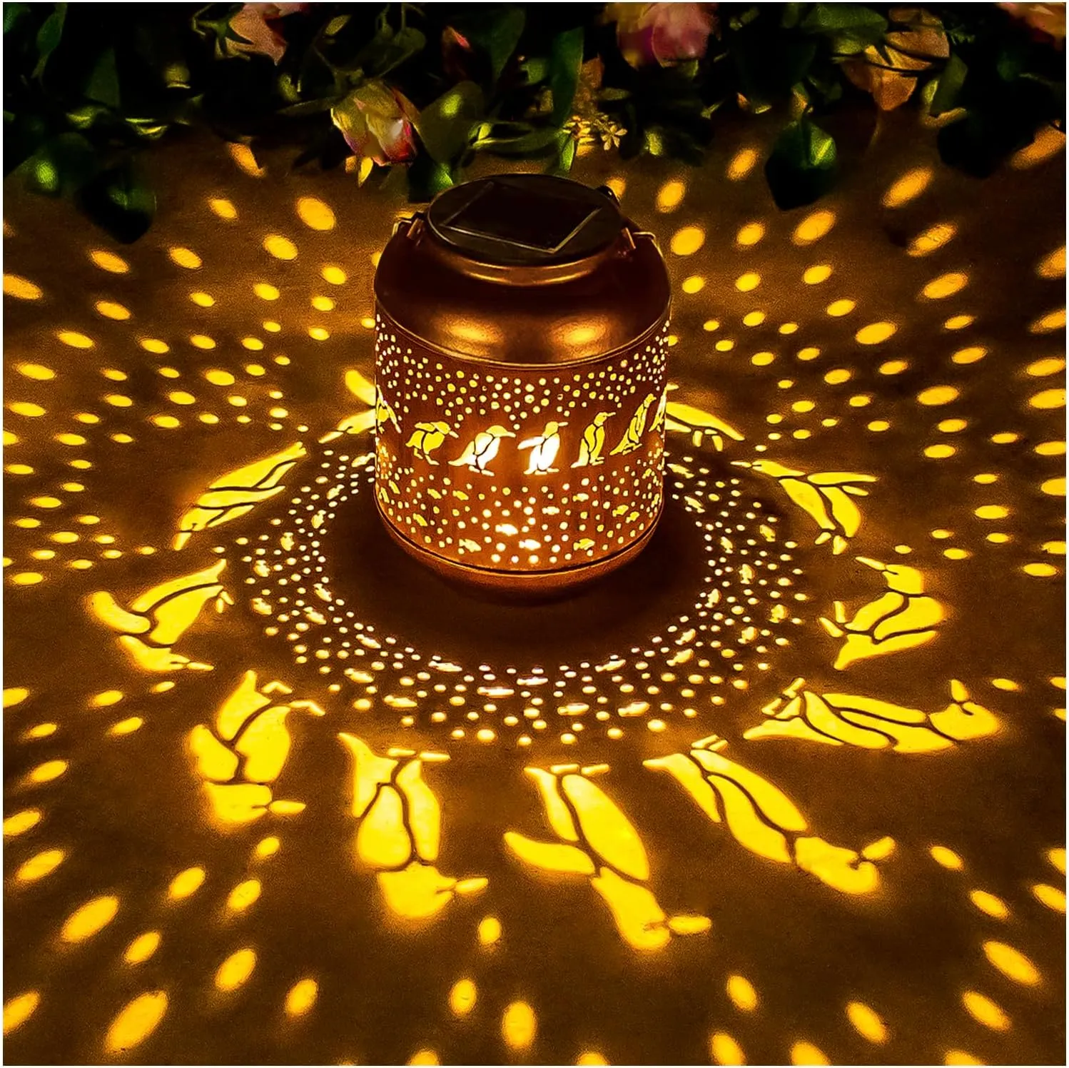 Solar Lanterns Outdoor Waterproof,  Decorative Light for Yard,Patio,Lawn,Tabletop,Pathway,Landscape,Garden Decor