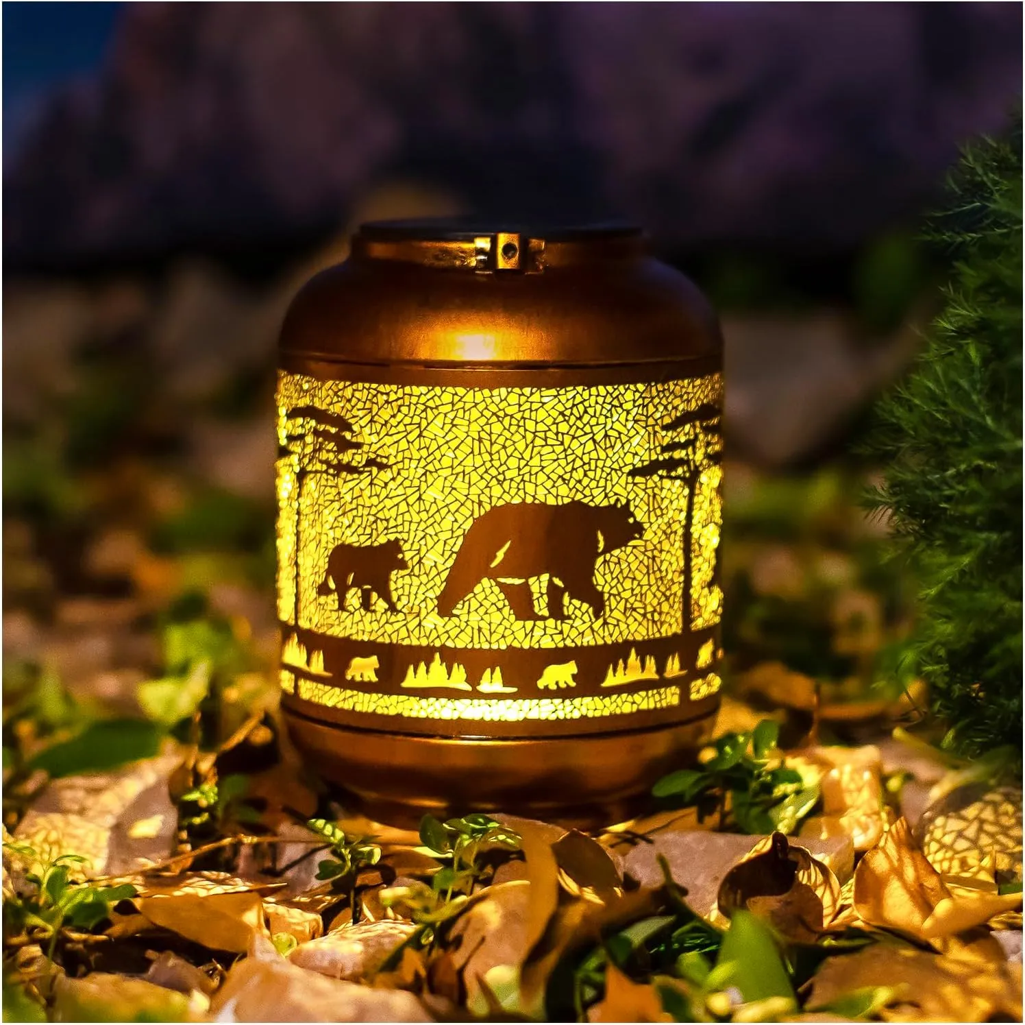 Solar Lanterns Outdoor Waterproof,  Decorative Light for Yard,Patio,Lawn,Tabletop,Pathway,Landscape,Garden Decor
