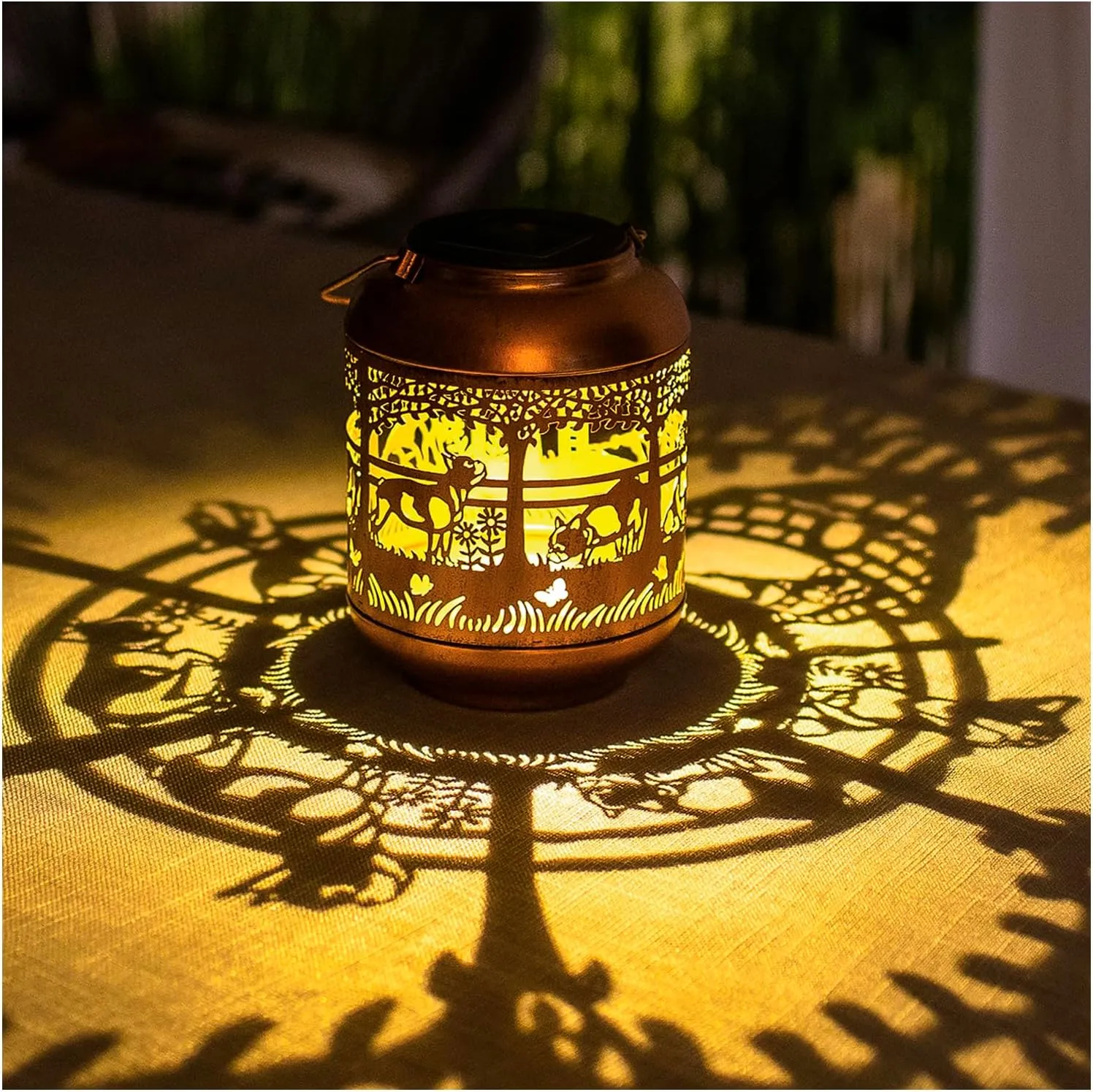 Solar Lanterns Outdoor Waterproof,  Decorative Light for Yard,Patio,Lawn,Tabletop,Pathway,Landscape,Garden Decor