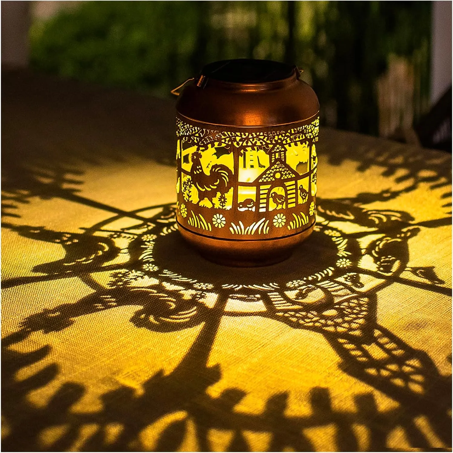 Solar Lanterns Outdoor Waterproof,  Decorative Light for Yard,Patio,Lawn,Tabletop,Pathway,Landscape,Garden Decor