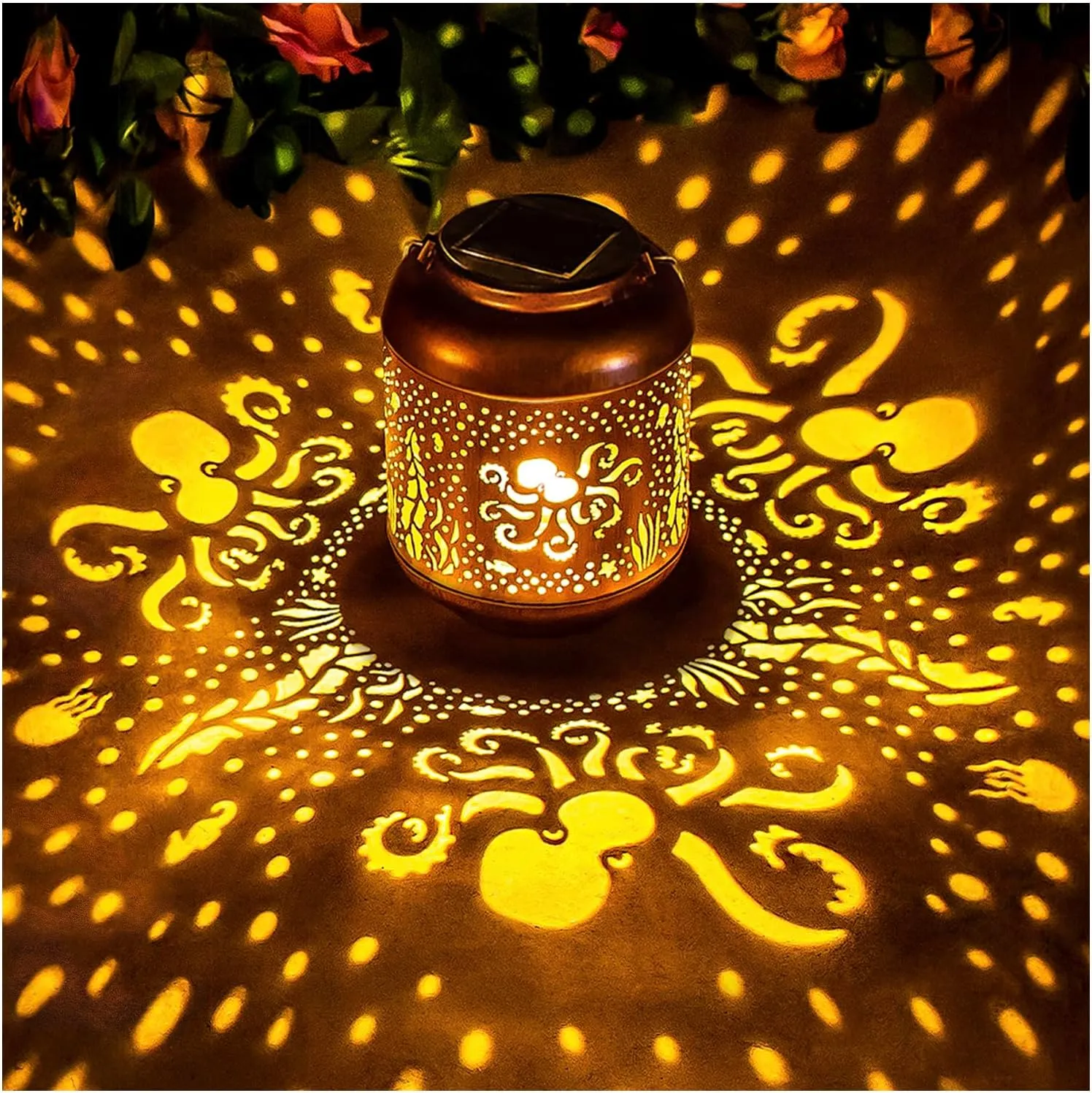 Solar Lanterns Outdoor Waterproof,  Decorative Light for Yard,Patio,Lawn,Tabletop,Pathway,Landscape,Garden Decor
