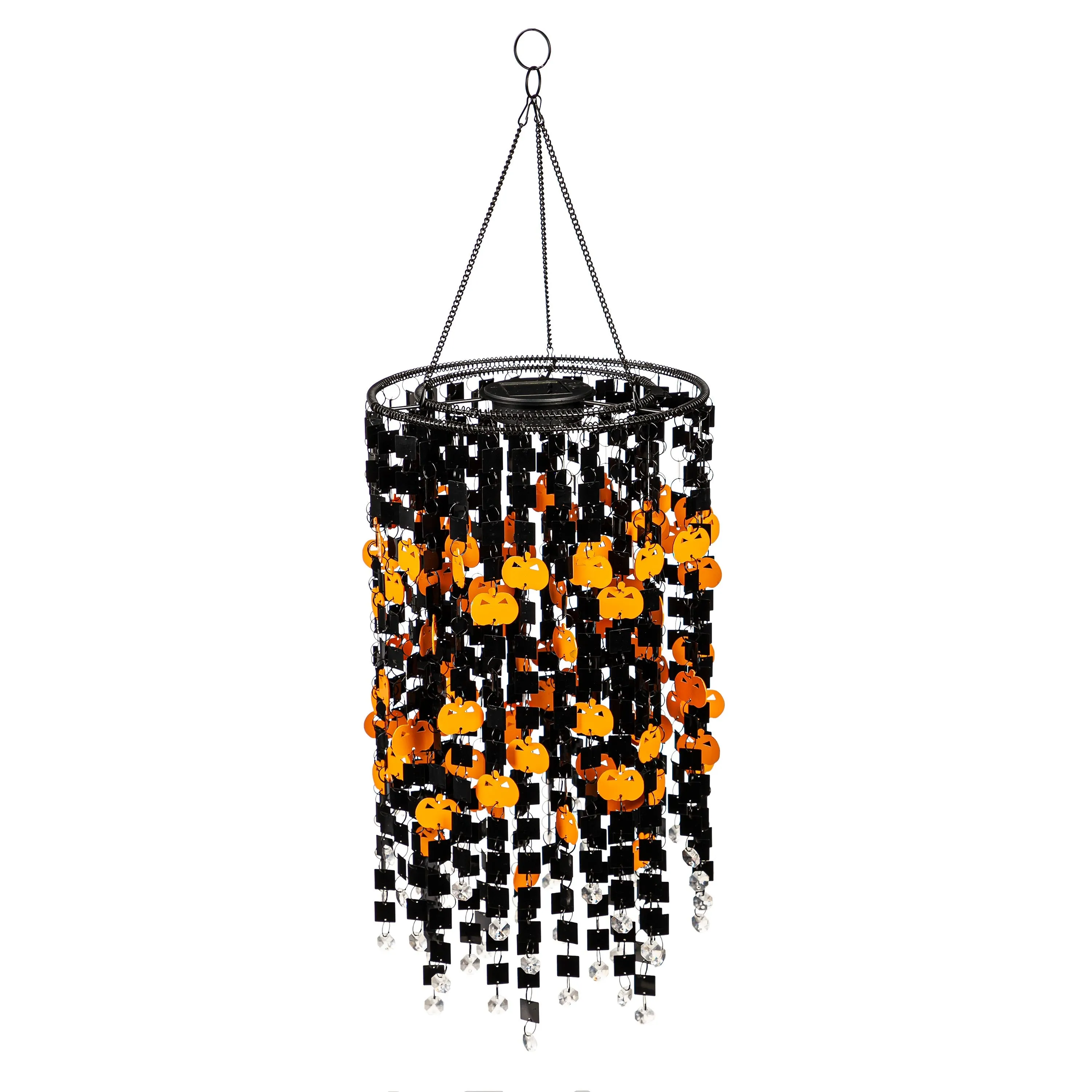 Solar Pumpkin Mobile Lantern