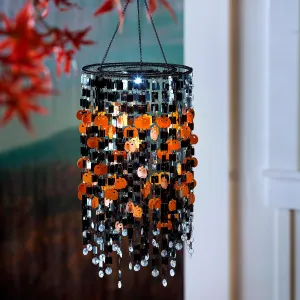 Solar Pumpkin Mobile Lantern