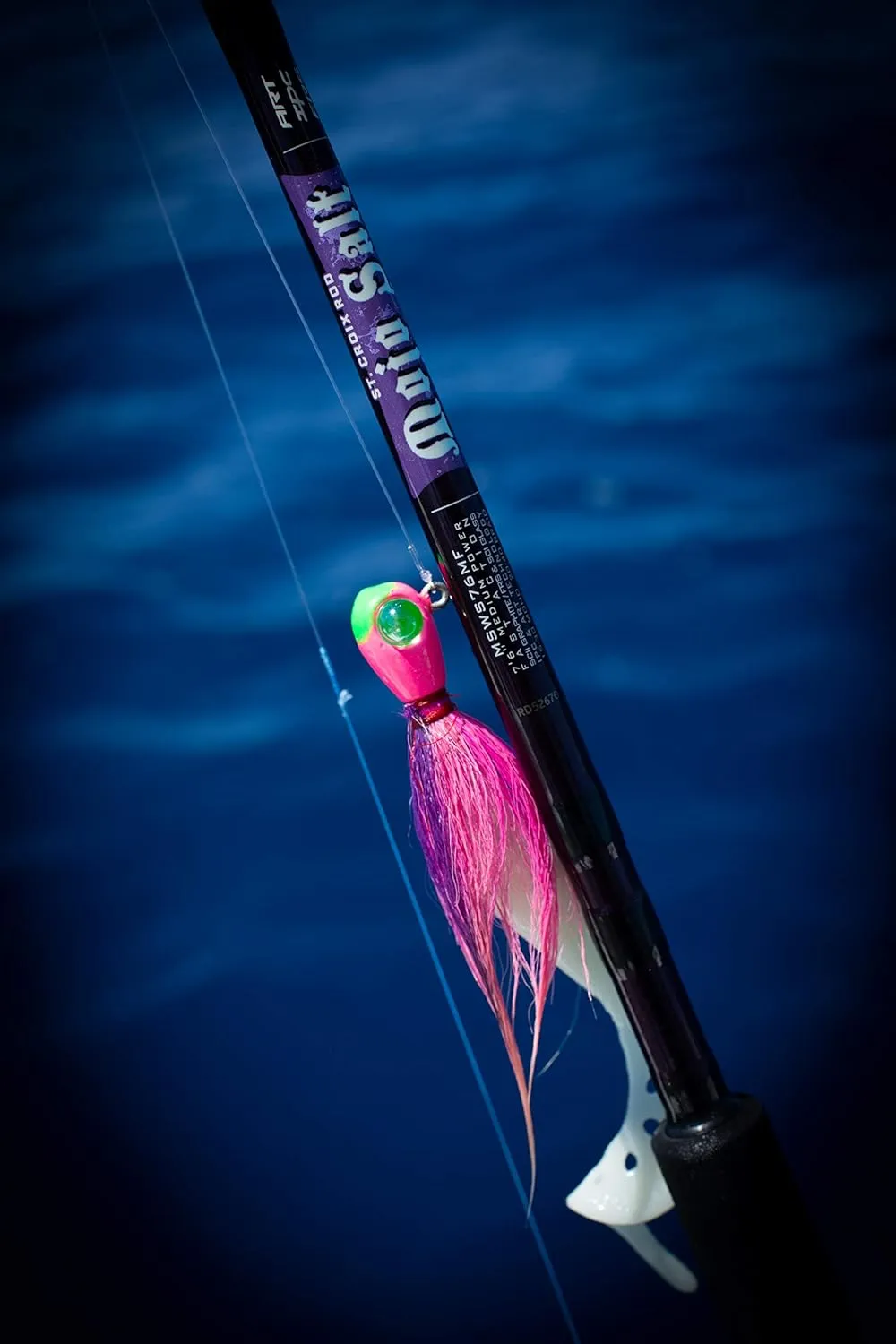 St. Croix Rods Mojo Salt Spinning Rod, MSWS, Expertly Crafted, Durably Sensitive, High Performing Spinning Rod