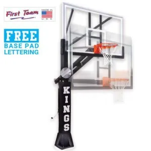 Stainless Olympian™ Supreme Adjustable Basketball Goal