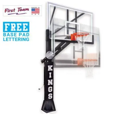Stainless Olympian™ Supreme Adjustable Basketball Goal