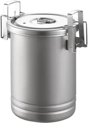 Stainless Steels Steaming Pots, Camping Hiking Rice Cooker, Rice Soup Cooking Outdoor Cookware, Travel Cooking Accessory