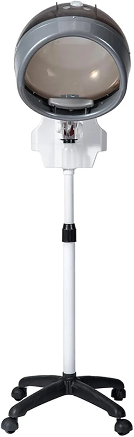 Standing Hair Dryer, Hood Dryers,Hair Steamer Cap for Deep Conditioning, Professional Ionic Hooded Hairdryer for Home, Adjustable Hair Dryer Hood Bonnet