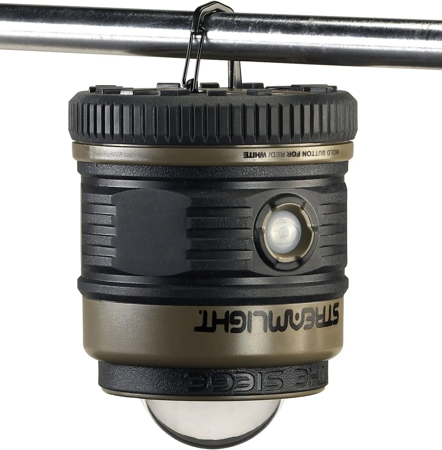 Streamlight 44931 Siege 540-Lumen Compact D Alkaline Outdoor Hand Lantern/Flashlight Combo, Coyote