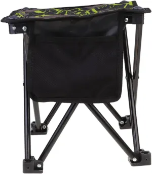 Sturdy Fishing Stool Compact Portable Folding Chair for Camping Travel and BBQ Stainless Steel Constructi