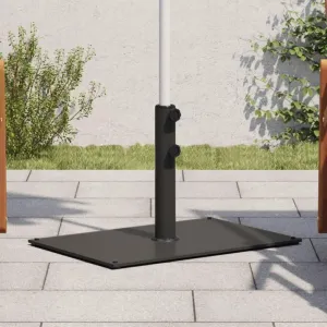Sturdy Steel Parasol Base for Ultimate Stability, Designed for 1.3"/1.5"/1.9" Poles, Outdoor Relaxation