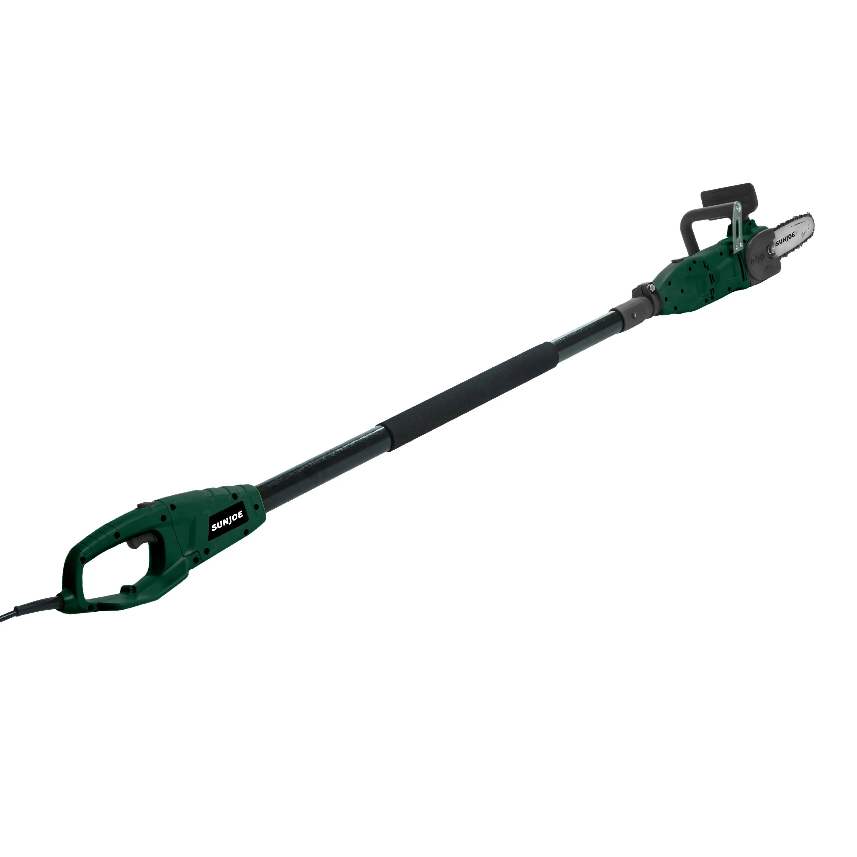 Sun Joe SWJ806E-HTG 2-in-1 Electric Convertible Pole Chain Saw | 8 inch | 8.0 Amp (Hunter Green)