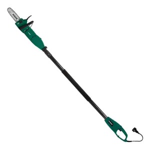 Sun Joe SWJ806E-HTG 2-in-1 Electric Convertible Pole Chain Saw | 8 inch | 8.0 Amp (Hunter Green)