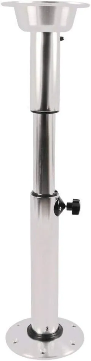 Table Pedestal Stand Base, Marine Caravan Motorhome Table Pedestal Stand Base, Aluminum ABS, 22-28Inch 7 Adjustable Heights, for RV Marine Boat (US Stock)