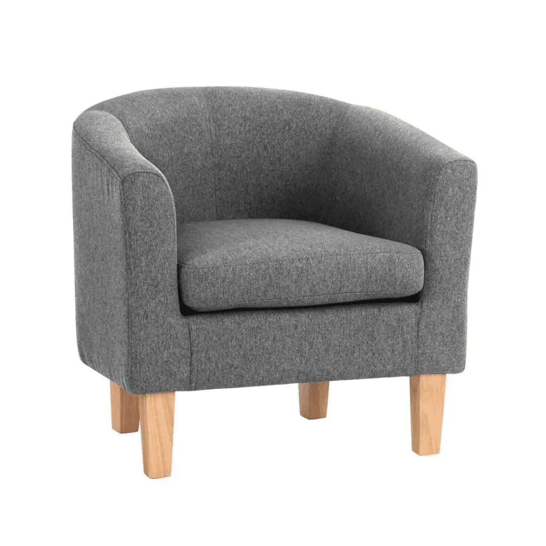Tappa Fabric Accent Armchairs Sofa