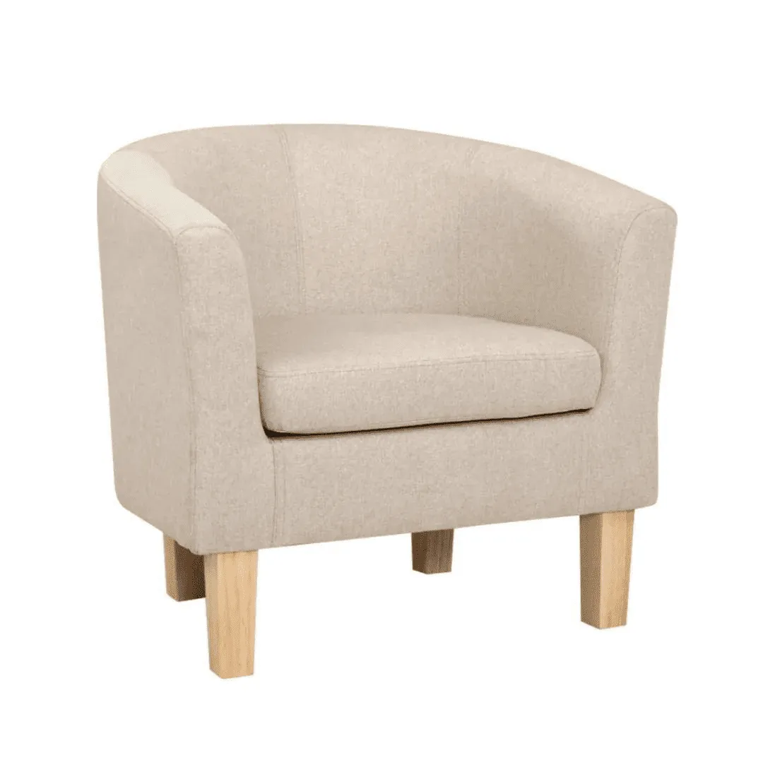 Tappa Fabric Accent Armchairs Sofa