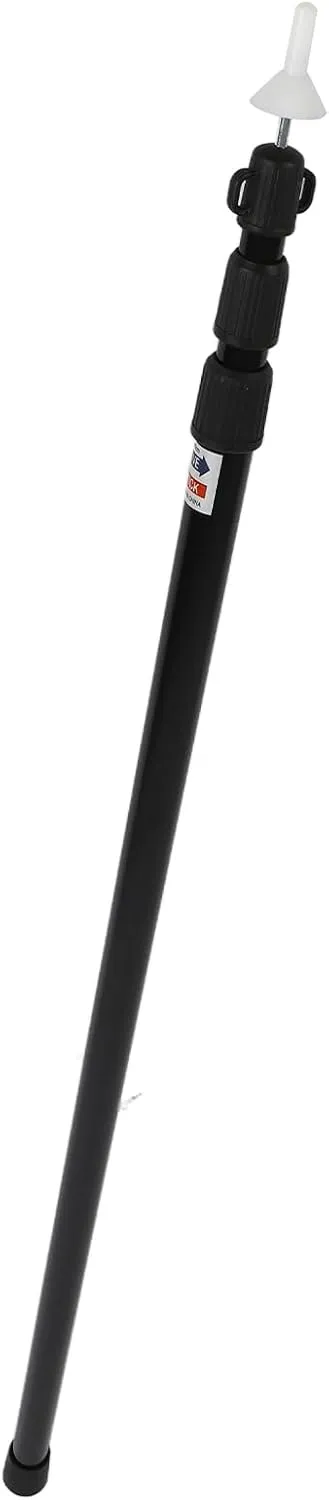 Tarp Poles,Adjustable 9.8ft Camping Tent Poles for Awnings Canopy Rain Fly Shelter (1 Pole)