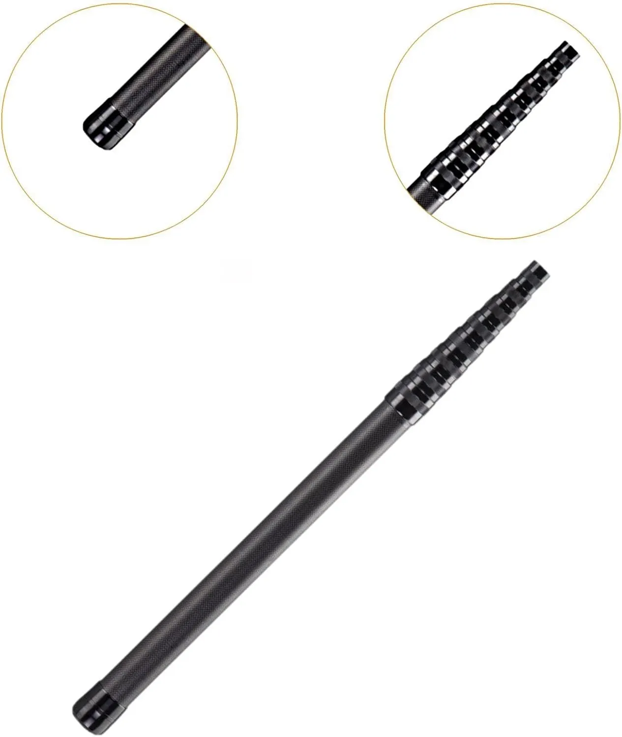 Telescopic Fishing Net Pole for River and Kayak Use
