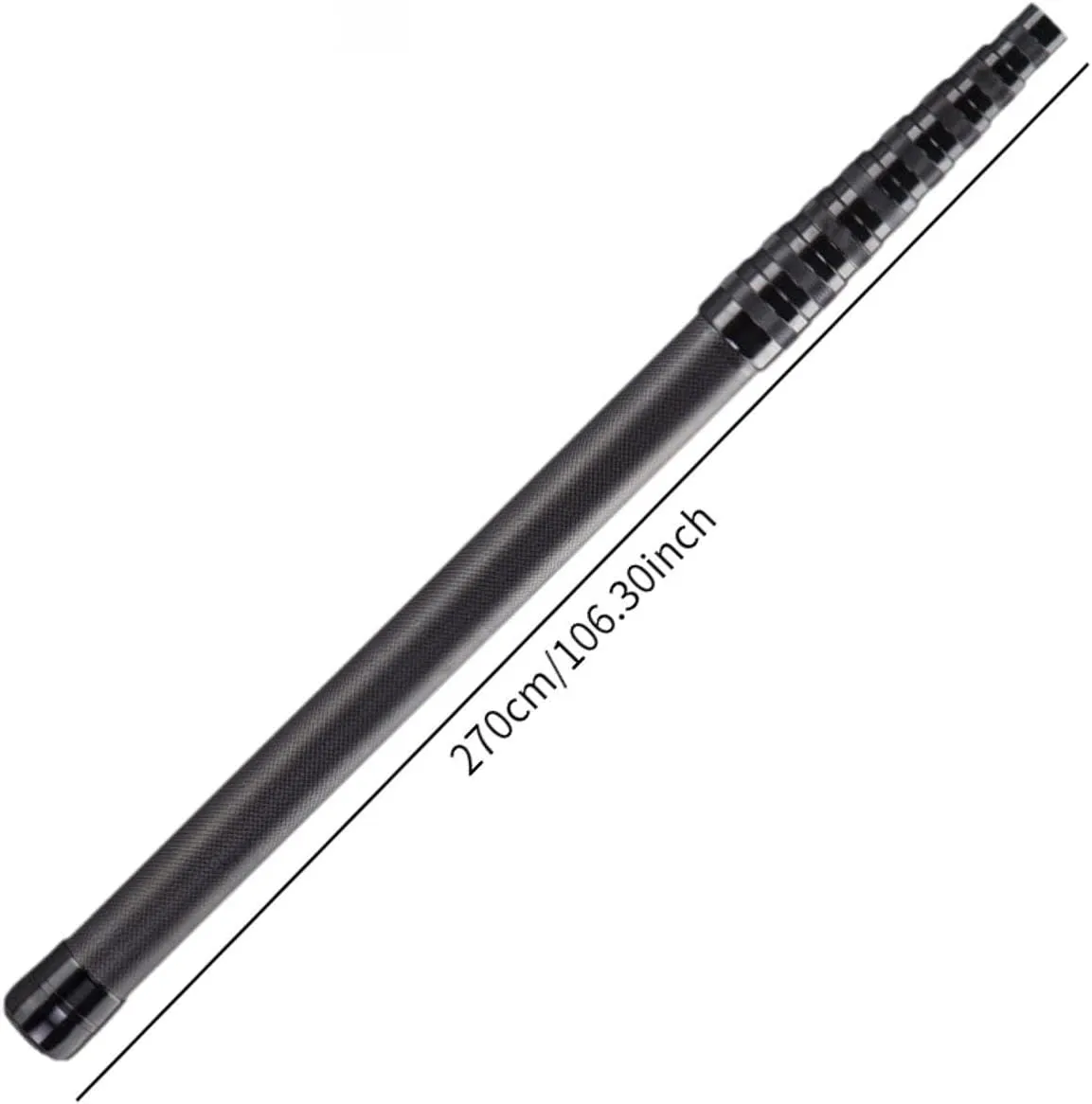 Telescopic Fishing Net Pole for River and Kayak Use