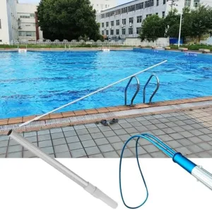 Telescopic Rescue Pole with Hook for Emergency Water Safety,Drowning Prevention Tool for Swimming Pools and Parks