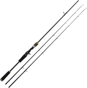 telescoping Deluxe Carbon Fiber Fishing Pole Telescopic Backpacking Set Rod and Reel with Accessories (Left) ()