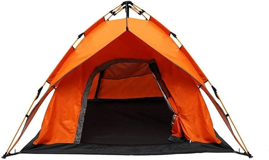 Tent Instant Automatic Double Layers Outdoor Sunshade 2-3 Person Camping Tent for Backpacking Fishing