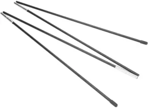 Tent Pole Support Frames Kit Outdoor Support， 180cm Camping Tent Pole Tent Support Rods For 2 * 2meter Double Layer Tent Sun Shelter Support Rod Beach Tent Rod Pole Bars Warterproof Sail
