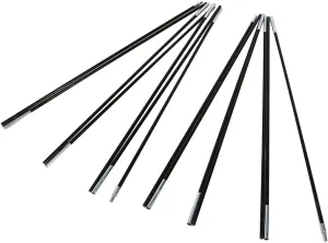 Tent Poles for Camping, 2Pcs Fiber Glass Lightweight Collapsible Tarp Replacement Poles Set
