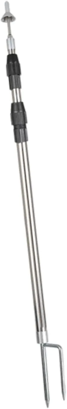 Tent Poles for Tarp Replacement Poles Beach Shelter Removable Support Pole Awning Poles Stainless Steel Tent Pole for Awning