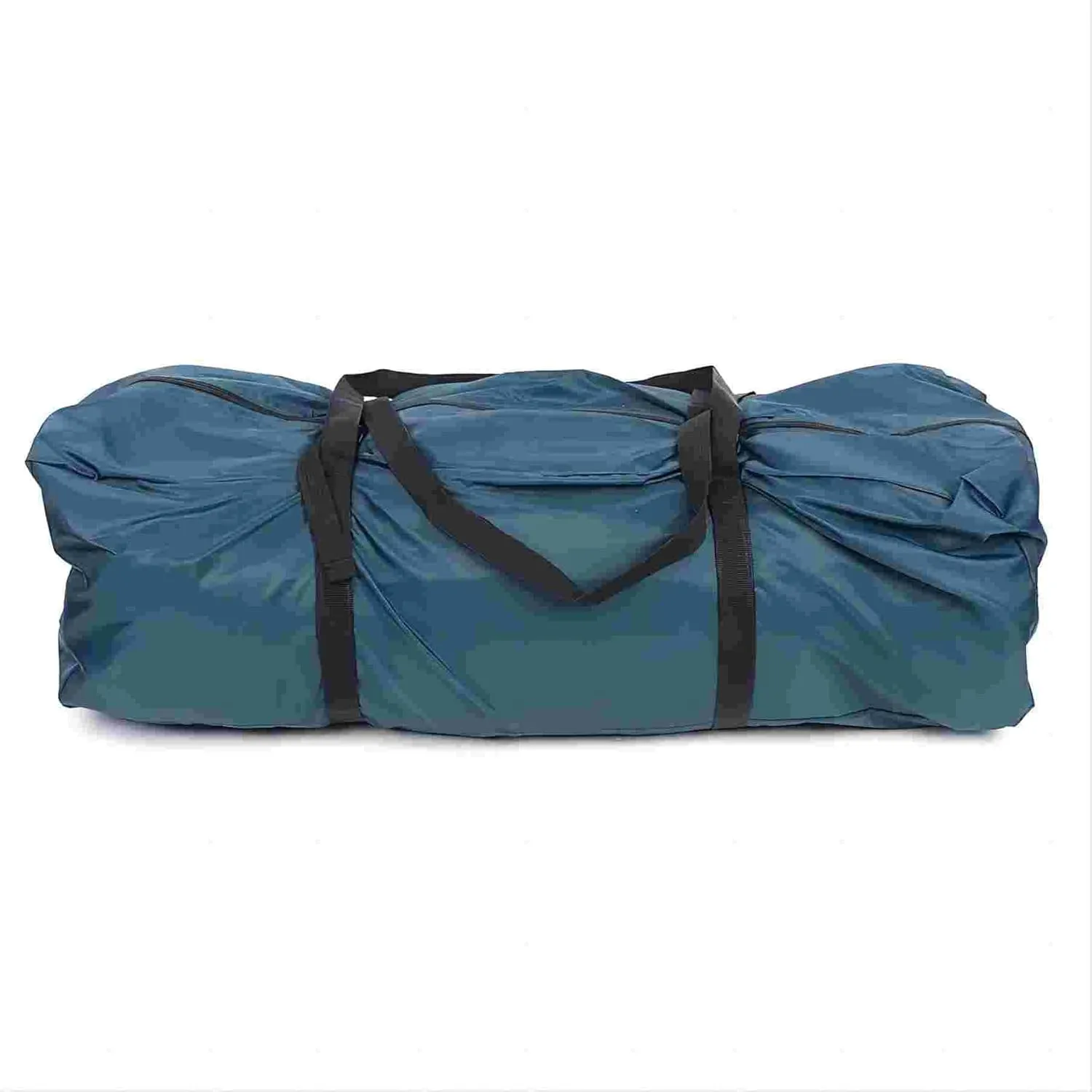 Tent,Portable Camping Tent Double Layer Waterproof Windproof Tent Deluxe Sheltered Leisure Ventilated with Door Curtain and Pole Family Tent for 2-4 People Camping Hiking