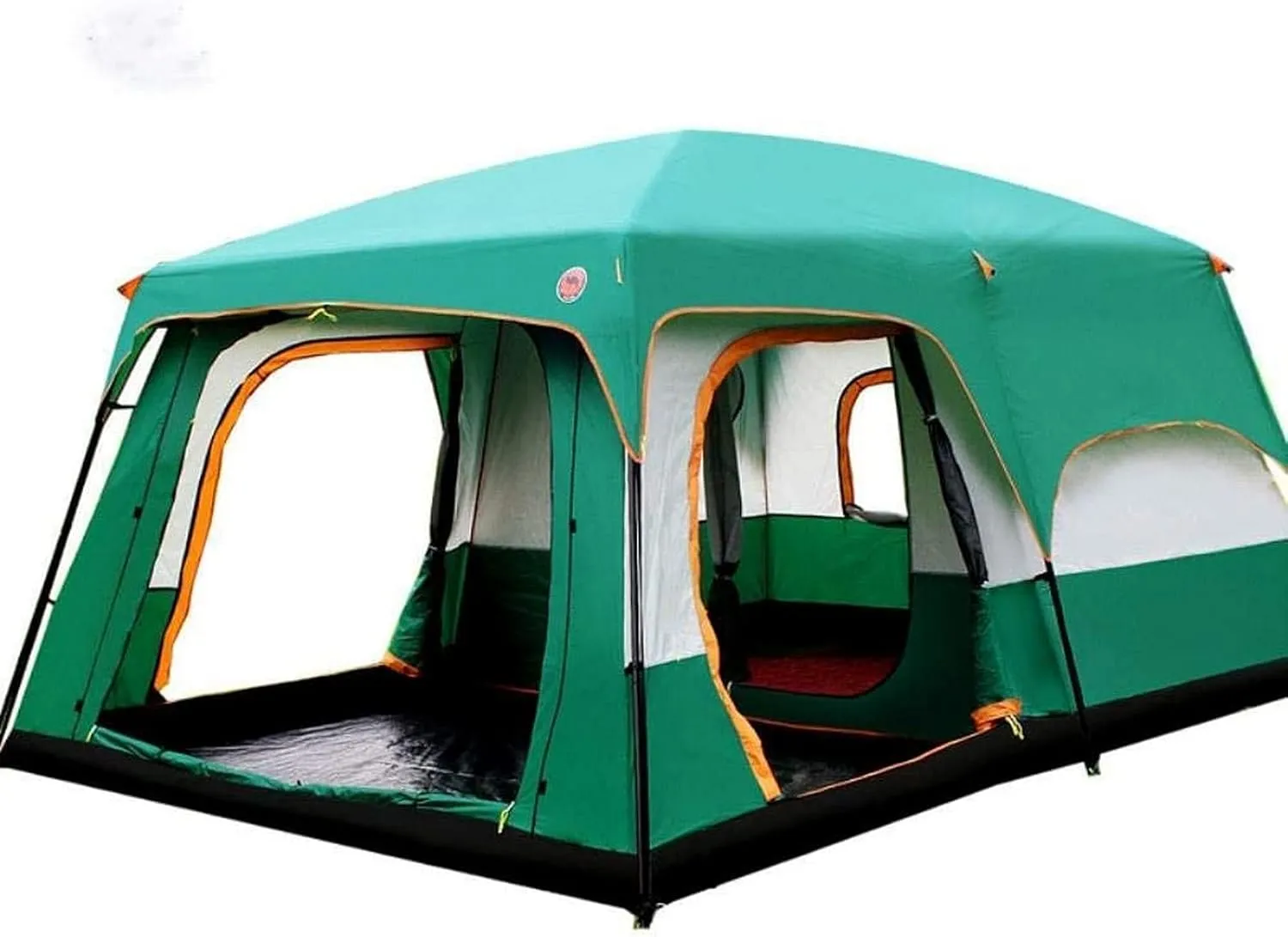 The Camel Outdoor 6/7/8/9/10-12 People Camping 4 Season Tent Outing Two Bedroom Tent Big Space Camping Tent Carpas