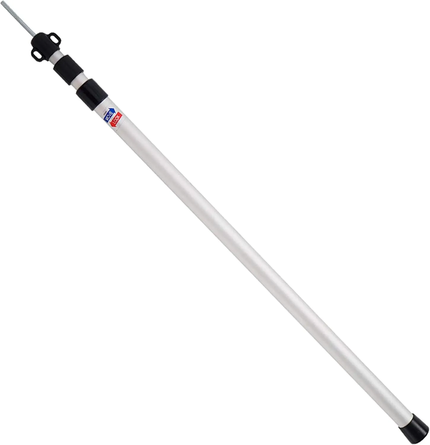 Thicken Aluminum Alloy Tent Pole Adjustable Tent Support Rods Beach Shelter Tarp Awning Pole Replacement Poles Accessories for Camping Hiking Backpacking Tent