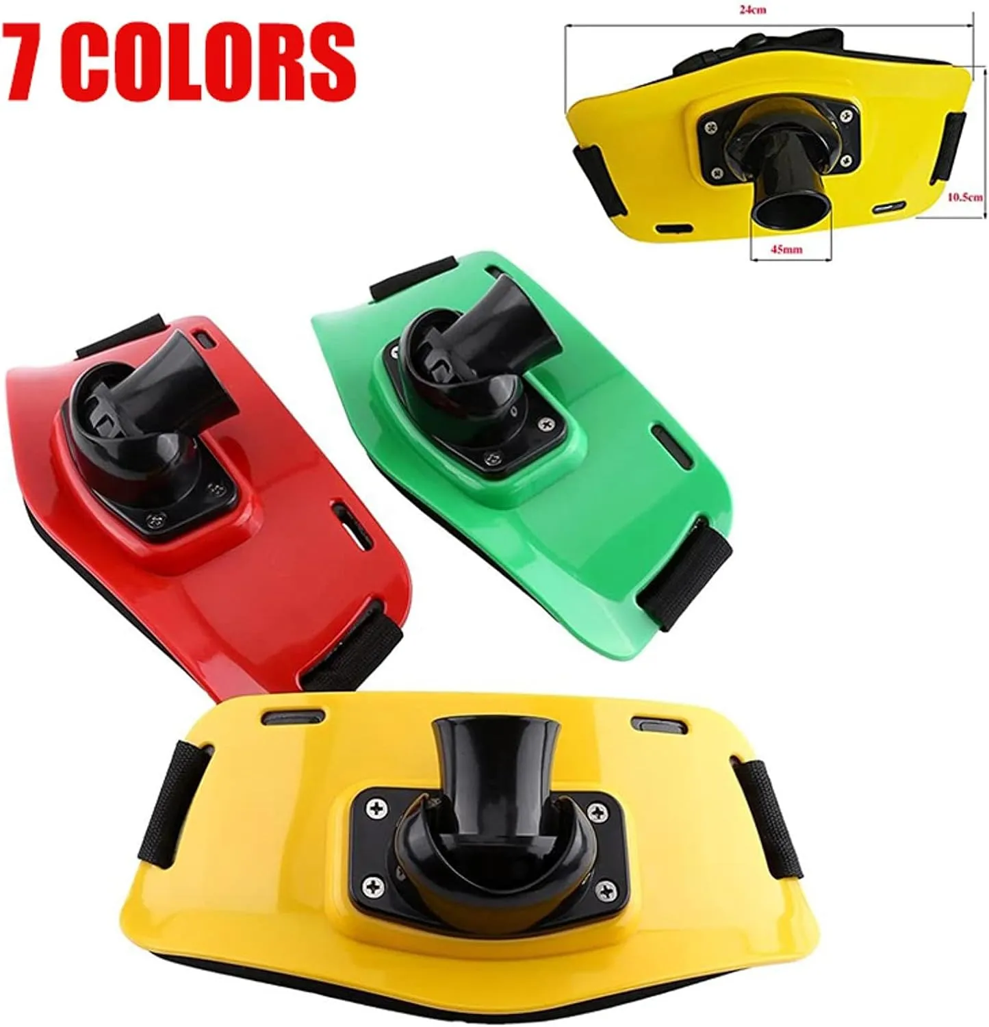 TopHomer Fighting Rod Pole Holder 90 Degree Adjustable Waist Gimbal Belt Padded Fishing Waist Belt Professional Fishermen Gimbal Pad for Boat Fishing and Rock Fishing