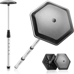 ToVii Portable Golf Club Stiff Arm Support Protector Travel Bag, Sturdy Aluminum Pole, Fully Adjustable to Protect Clubs