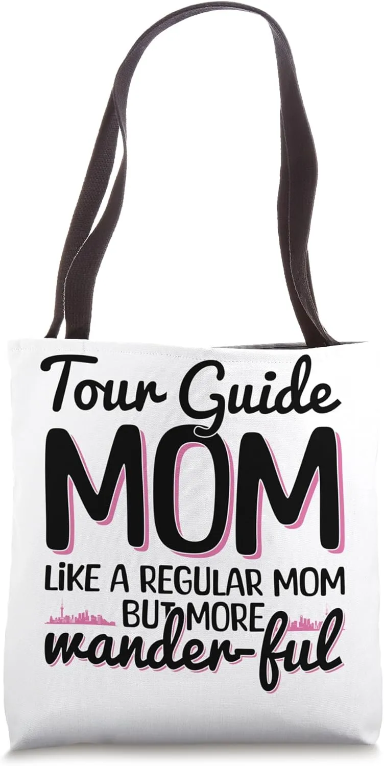 Travel Advisor Mom Design For A City Tour Guide Mother Tote Bag