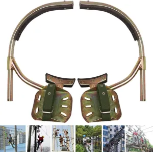 Tree Climbing Spikes for Tree Work, Non-Slip Tree Climbing Tool, Stainless Steel Tree Climbing Gear for Electric Worker, Hunting Observation, Simple to Use,250model