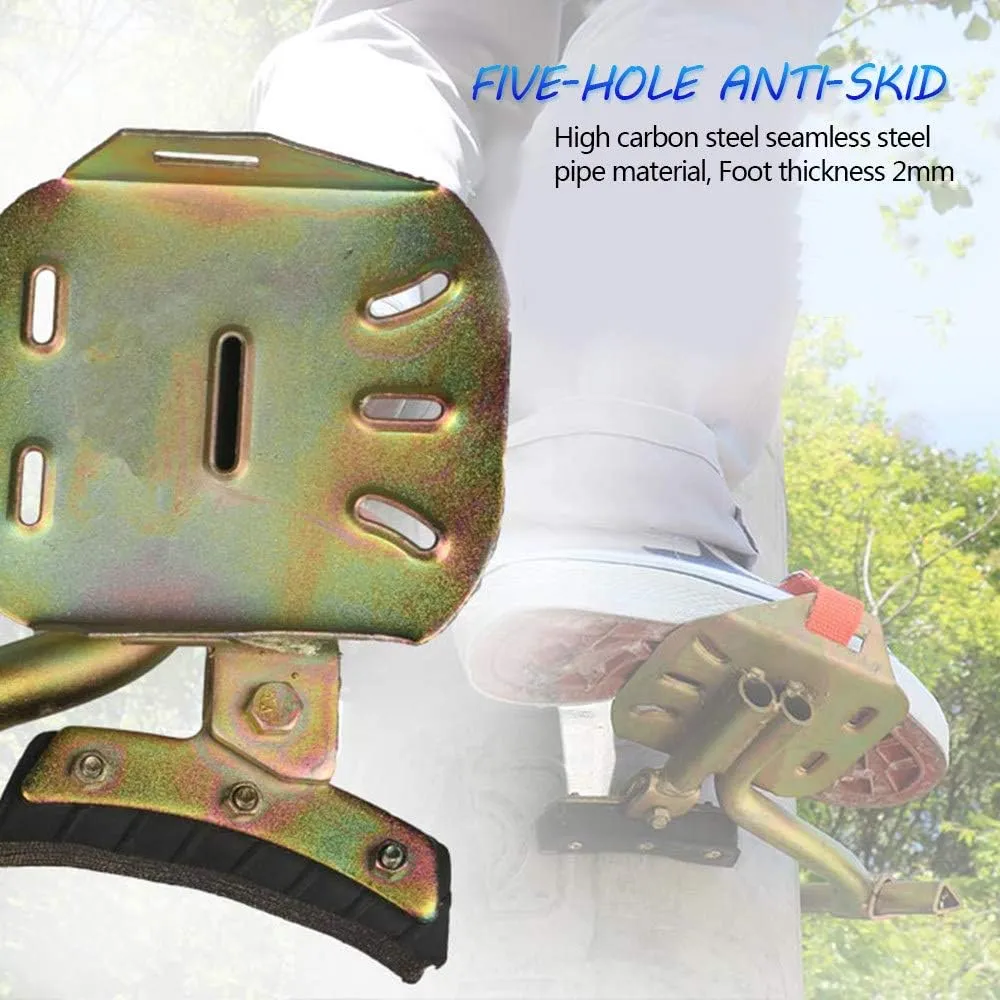 Tree Climbing Spikes for Tree Work, Non-Slip Tree Climbing Tool, Stainless Steel Tree Climbing Gear for Electric Worker, Hunting Observation, Simple to Use,250model
